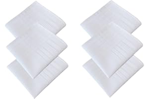 Organic Cotton Handkerchiefs Quick-Penetrating White Towels Gym Travel Essential Nonallergenic Baby-Safe Dual-Texture Flexibl