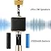 Portable Wireless Karaoke Microphone with LED Light, Mini Handheld Cellphone Karaoke Player Built-in Bluetooth Speaker, H8 Karaoke MIC Machine for Home KTV By IMMOSO (Gold)