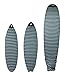 PAMGEA Surfboard Sock Cover (Aqua) - Lightweight Board Bag (Shortboard, Longboard, and Hybrid)