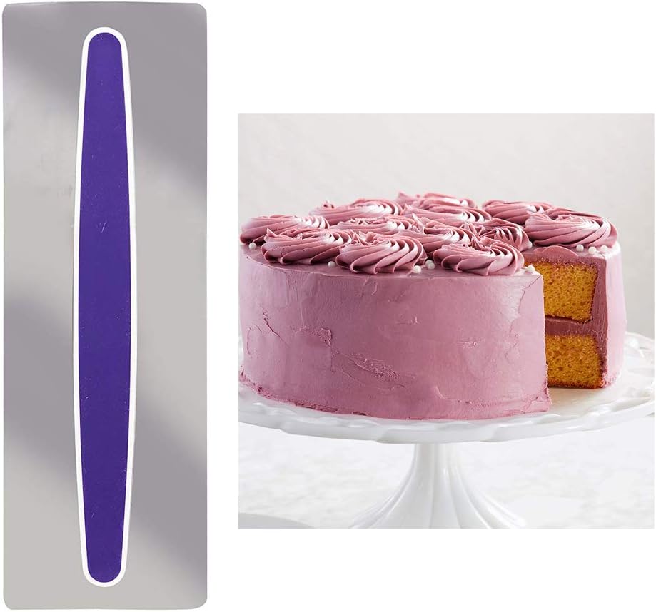 Accessoires De Decoration Ustensiles A Patisserie Napravi Rs Lisseur De Gateau Grattoir A Creme Au Beurre Polisseuse En Acier Inoxydable Pour Decoration De Gateaux