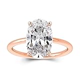 Effinny 3.5 Carat Elongated Oval Cut Engagement