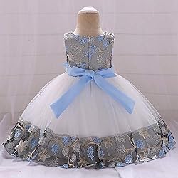 1 Year Old Blue Vintage African Summer Formal