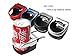 Aumo-mate Portable Black Clip-on Car Truck A/c Mount Cup Holder Automobile Drinks Holder Water Bottle Can Folding Multi-function Car Accessories