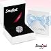 SOUFEEL Charm Beads for Bracelets Sterling Silver S925 Crystal Beads Bulk for Bracelet Necklace Jewelry Making Supplies Large Holes Spacer Beads for Snake Chain Bracelets