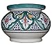 Treasures Of Morocco Moroccan Handmade Ceramic Ashtrays Smokeless Cigar Exquisite Design with Vivid Colors X-Large