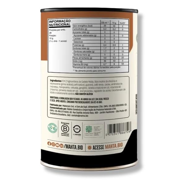Mahta Coffee | 220g | Sabor Chocolate