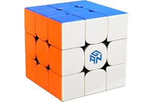 FUNNXYZ GAN 356 R S, 3x3 Speed Cube 356RS Magic Cube Stickerless Gan Cube 356 RS Puzzle Toy