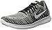 Nike Womens Free RN Flyknit 2017 Running Shoes Black/Volt/White 880844-003 Size 8.5