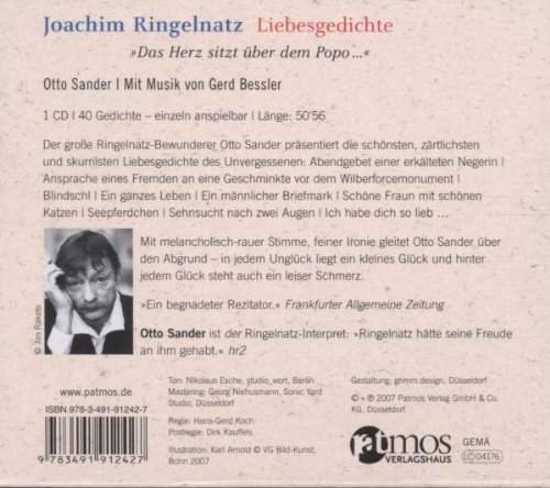 Das Herz Sitzt Uber Dem Popo Liebesgedichte Ringelnatz Joachim Sander Otto Amazon De Bucher