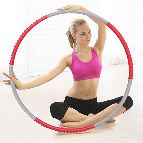 Appolily weighted 2.3 lbs Detachable Hoop for Adults and Kids Dancing Exercise Fitness Weight Loss and Perfect Body