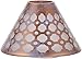 Pavilion - Bronze And Purple Sponge Patterned Frosted Glass Jar Candle Shade