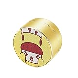 Mini Bluetooth Speaker with HD Sound, [Ultra-Lightweight] Sleek Design, Deeper Bass/Higher Volume, Bluetooth 5.0, Built-in Mic/TF Card Slot, Portable Wireless Speaker for Kids/Car/Girls (Yellow)