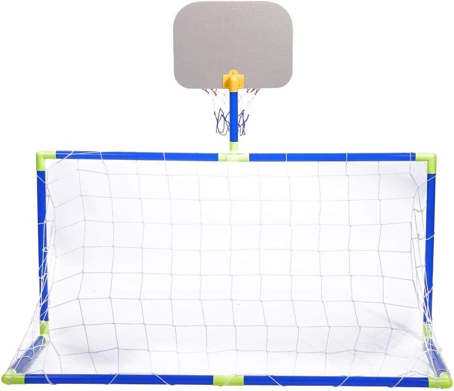 Mini Football Basketball Goal Hoop Combo Set - Image 3