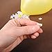 RETON 200 Pieces of Clear Plastic Small Balloon Clips Tie for Sealing