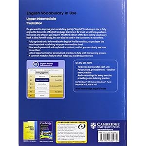 English Vocabulary in Use Upper-intermediate with Answers and CD-ROM