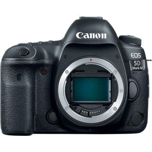 Canon EOS 5D Mark IV Full Frame Digital SLR (Body Only) with 19pc Professional Bundle: Bundle Includes - Professional Battery Grip + SanDisk Extreme Pro 128gb SD Card (2 Count) + Much More