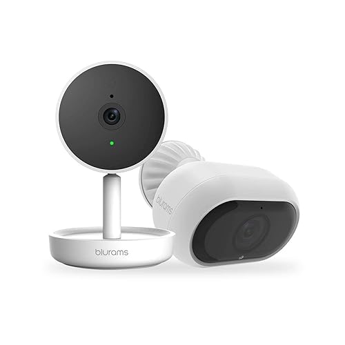 blurams Outdoor Indoor Security Camera Bundle Set, 1080p Pet