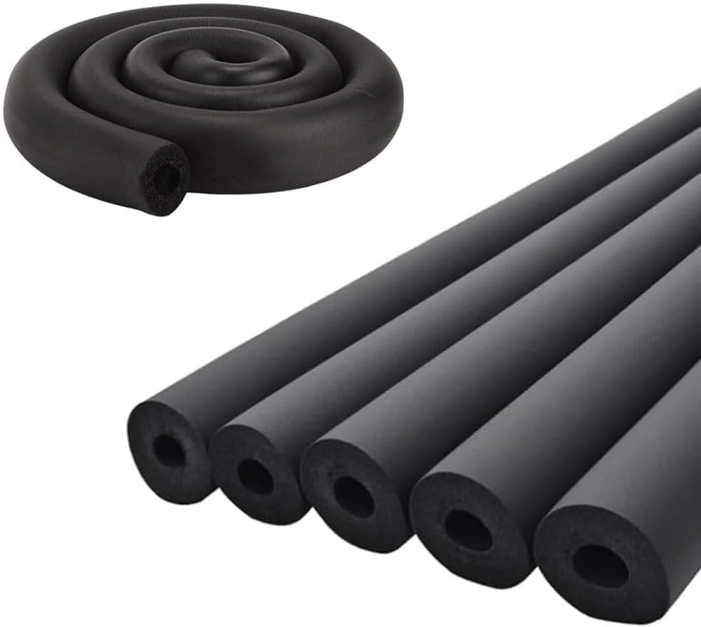 Pipe Insulation Foam Tube for AC Lines, Guitar Stands, Exercise Handles and Roof Racks (1-5/8" ID X 3/8") at Amazon