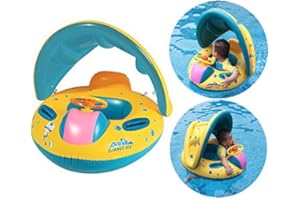 Itian Baby Toddler Kids Child Swimming Float Seat Boat Ring Swim Pool Toy Inflatable