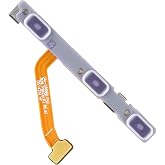 BESJMYT Power Volume Button Replacement for Samsung Galaxy S22 5G | Flexible Cable Side Power On Off Switch Control Flex Cable Button Connector Repair Parts for SM-S901U SM-S901U1