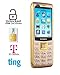 Gamma S11 2.8 Inch Big Screen Unlocked Cell Phone - 2200Mah Big Battery Long time Standby, Speed Dial, Bluetooth, Dual-SIM GSM Quad-Bands Worldwide Cell Phone(Golden)