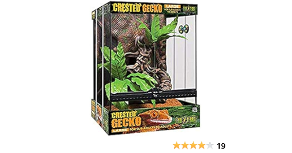 exo terra crested gecko kit 45x45x60cm