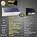 Solar Motion Sensor Lights Outdoor 46 LEDs 1100lm 4500mAh Aluminum Alloy IP65 Waterproof Led Security Outdoor Lights for House Garden, Driveway, Yard, Deck, Fence Post-White