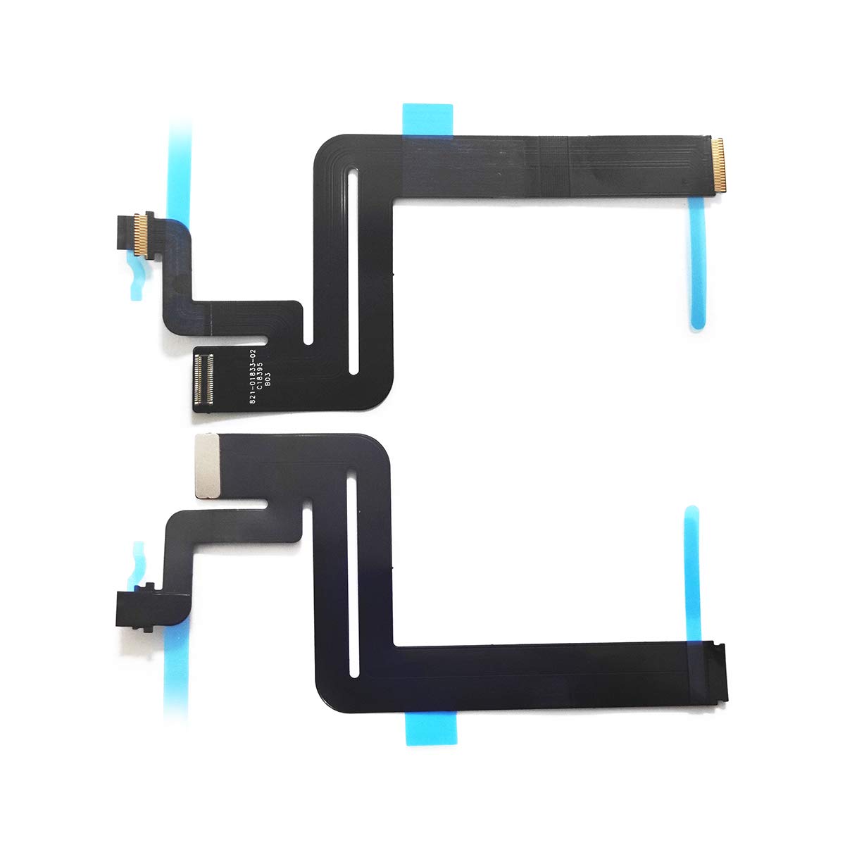 ICTION New Replacement trackpad Flex Cable compatible For MacBook Air 13'' Retina A1932 2018 Year 821-01833-A 821-01833-02