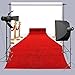 FUERMOR Background 5x7ft Red Carpet Photography Backdrop Photo Props for Wedding Event Shows Supplies A071