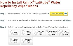 Rain-X 5079278-2 Latitude 2-In-1 Water Repellent