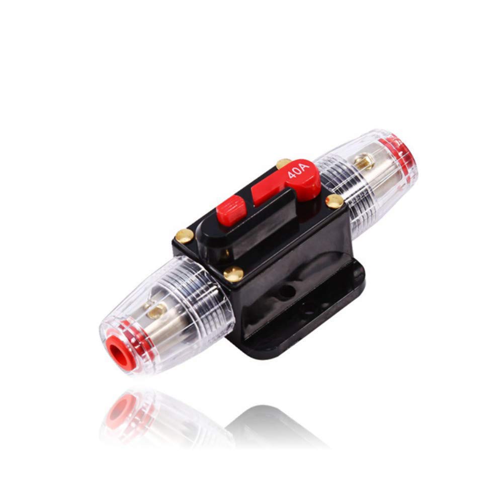 12V DC 40A Circuit Breaker Reset Inverter - For Circuit of Car Stereo or Large Car Electric Appliance