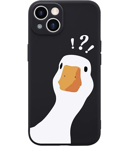 JOYLAND Cute Duck Case For IPhone 15 Plus, Cartoon Animal Cover With Lovely Frog Duck Pattern
