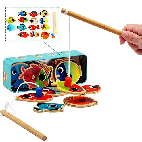 4 LEZHI+Magnetic+Fishing+Playset+Fishes