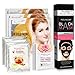 Scuddles regimen set includes Blackhead remover mask, 3 collagen mask, 3 hand Masks and 4 PAIRS nourishing Exfoliating foot masks