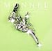 IP167-B New Green Crystal Tinkerbell Fairy Anti Dust Plug Cover Charm for iPhone Android 3.5mm