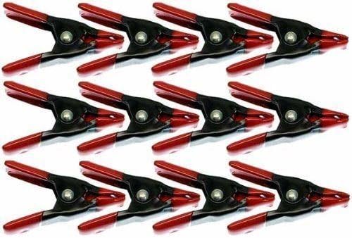 New 12pc 1" Mini Metal Spring Clamps Useful Hand Tools