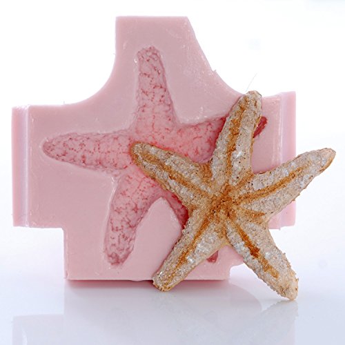 Star Fish Silicone Mold Food Safe Fondant, Chocolate, Candy, Resin, Polymer Clay, Epoxy.