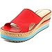 Skechers Women's Heart Breaker Young Love Slide Wedge Sandal