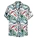 Mlide Hawaiian Shirt for Men’s Holiday Short Sleeve Casual Beach Shirt,Green,XXXLthumb 2