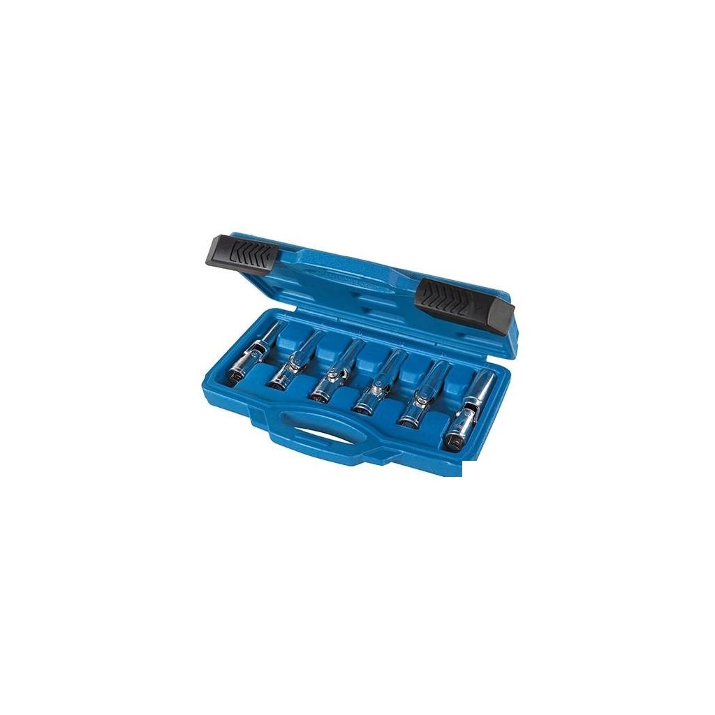 Silverline 278096 Glow Plug and Spark Plug Socket Set 6pce 3/8" / 8 - 16 mm