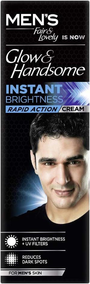 Fair & Lovely Glow & Handsome Instant Brightness Cream 25g for Men