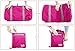 Extra Large Duffle Bag with Pockets - Waterproof Duffel Bag for Women and Men (Pink)