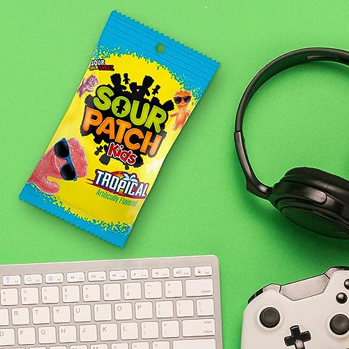 SOUR PATCH KIDS TROPICAL SOFT & CHEWY CANDY, 8 OZ