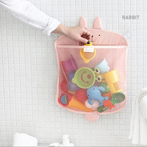 Kids Bath Toy Storage,Bathroom Strong Suction Cups Organiser Wall