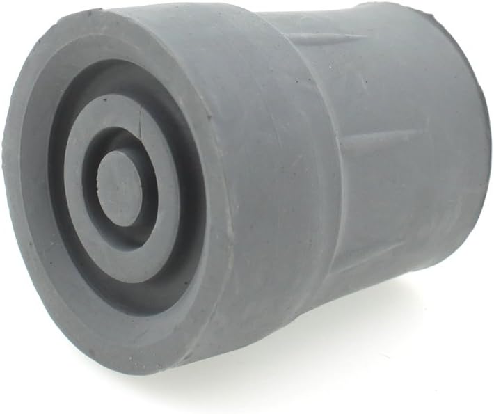 Lifeswonderful Qty 10x 25mm 1" Heavy Duty Rubber Ferrules Grey Walking Frame