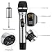 HOTEC 25 Channel UHF Handheld Wireless Microphone with Mini Portable Receiver 1/4