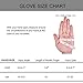Vbiger Winter Pu Leather Warm Touch Screen Gloves, Warp-knitted Velvet Cashmere Male Gloves in Moderate Size (Black)