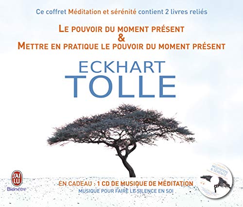 Coffret Méditation & Sérénité : 2 livres reliés : Le pouvoir du moment présent ; Mettre en pratique le pouvoir du moment présent (1CD audio) (Coffrets) (French Edition) by Eckhart Tolle