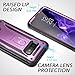 YOUMAKER Case for Galaxy S10e, Kickstand Case with Built-in Screen Protector Heavy Duty Protection Shockproof Full Body Slim Fit Cover for Samsung Galaxy S10e 5.8 inch - Purple