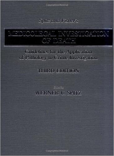 Spitz And Fisher S Medicolegal Investigation Of Death Guidelines 3rd Edition 1993 12 16 Hardcover Author 8601421962001 Amazon Com Books